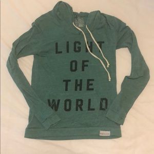 walk in love Teal Sweatshirt